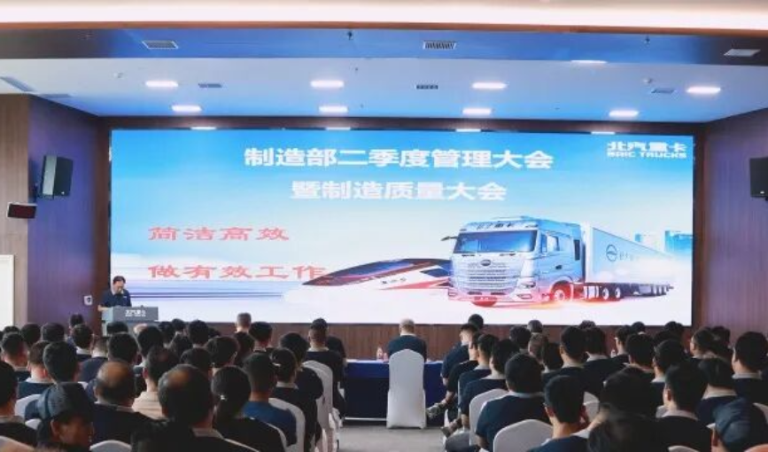 实干攻坚 提质增效| 北汽重卡制造部部署二季度制造重点工作
